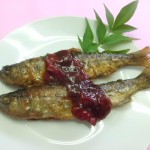 更紗あまごの梅ジャム煮